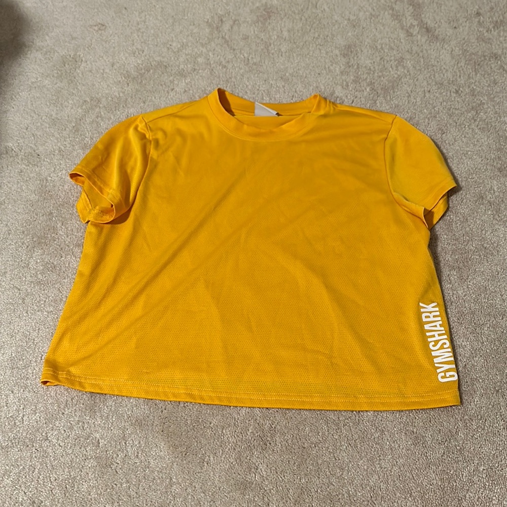 Yellow tee gymshark